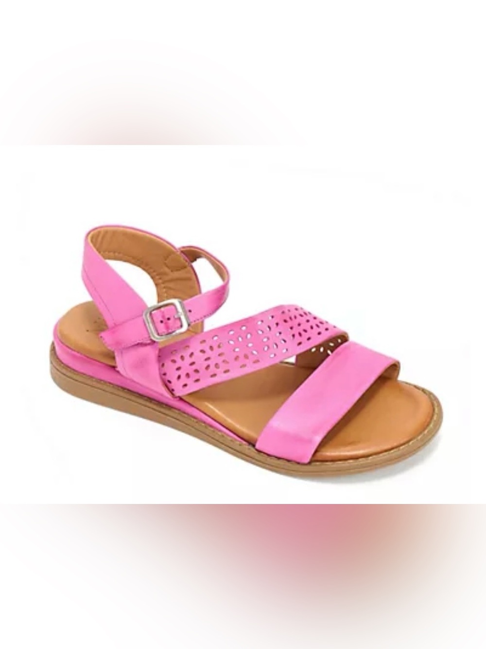 Miz Mooz Hazel FUSIA Leather Sandal